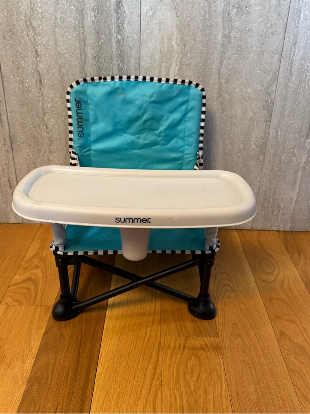 Summer Infant Portable Booster Seat in Turquoise